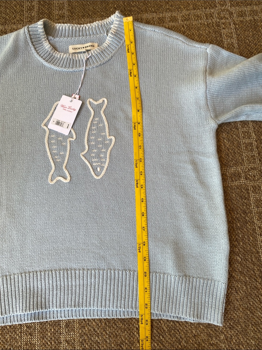 Lucky brand spring sweater size S - Picture 8 of 8